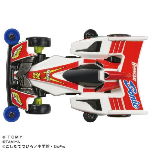 Takara Tomy Tomica Premium Tomica Premium Unlimited Bakusou Kyoudai Let's & Go!! Mini 4WD Hurricane Sonic Mini Car Toy Ages 6+