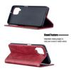 Suitable for Samsung S21 mobile phone leather case A02S prismatic splicing magnetic card holder protective case A72 leather case