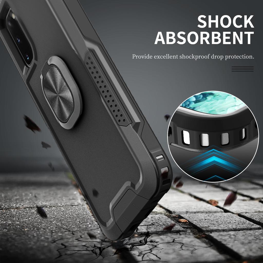 Custodia Robusta a 3 Strati S20, Protezione Anti-caduta, Antiscivolo, Resistente agli Urti/Polvere, Per Samsung Galaxy S20 Plus/S20 Ultra