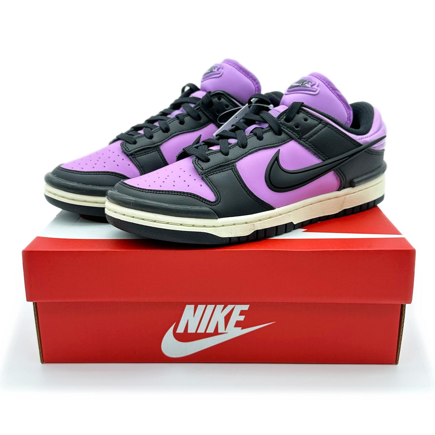 DZ2794-500 Nike Dunk Low Twist Rush Fuchsia Black Coconut Milk (Женский) 10W