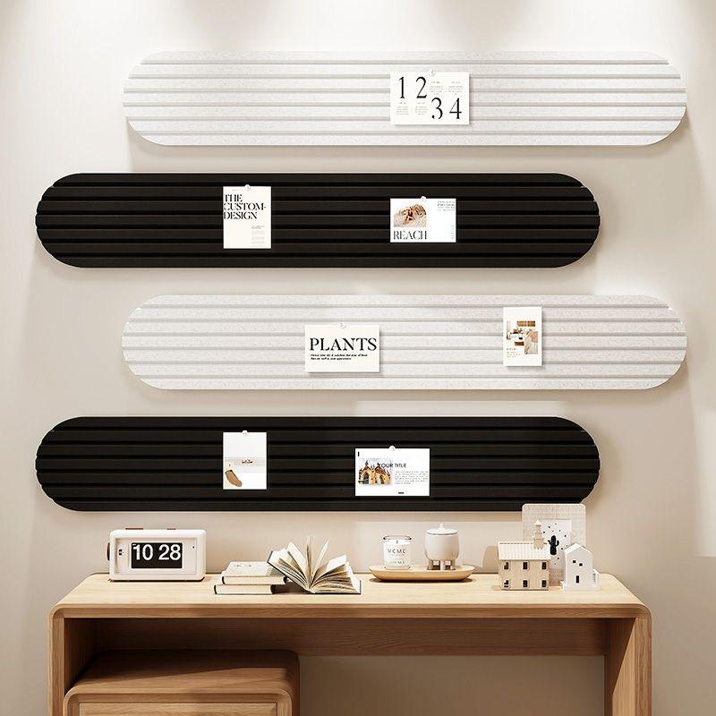 New Korean Style Groove Felt Wall Sticker Wall Renovation Bedroom Decor Photo Background Board Photography Props Home Decoration