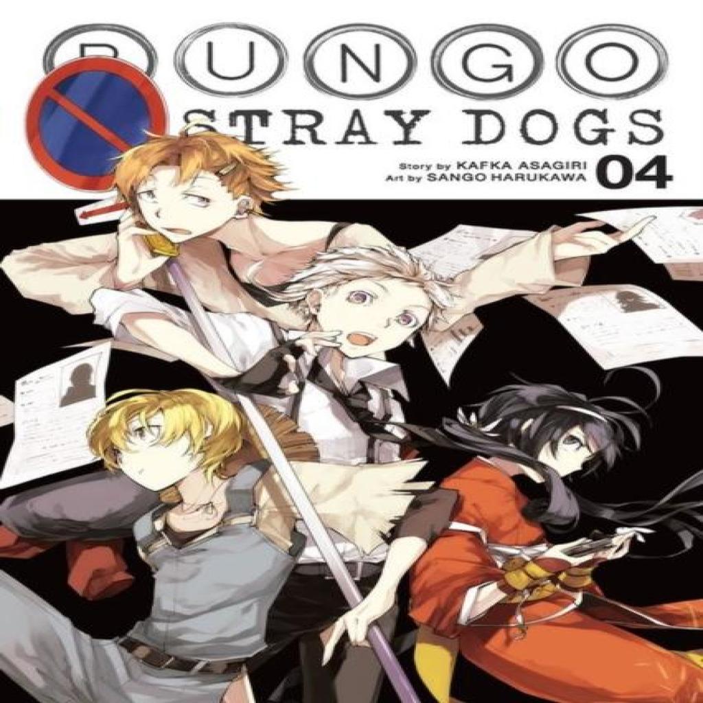 Bungo Stray Dogs Vol. 4 by Sango Harukawa Paperback Book 9780316468169