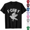 F-CAW-F Camiseta de Manga Corta Casual con Estampado de Letras para Mujer