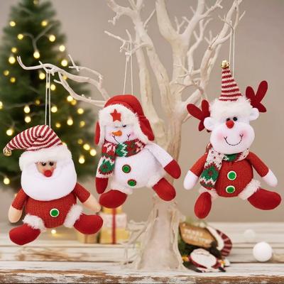 New Products, Christmas Decorations, Cartoon Old Man Doll, Snowman Doll, Christmas Tree Pendant Pendant.