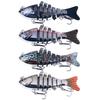 Multi-Jointed Fishing Lures with Hook Portable Fishing Swimbait 10cm 24g 3D Realistic Swimming Lure Simulation Fishing Swim Bait