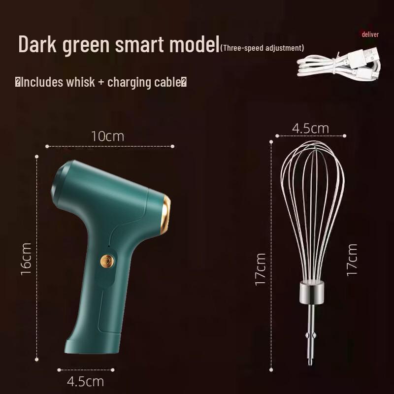 ZISIZ Smart 3-Speed Electric Whisk