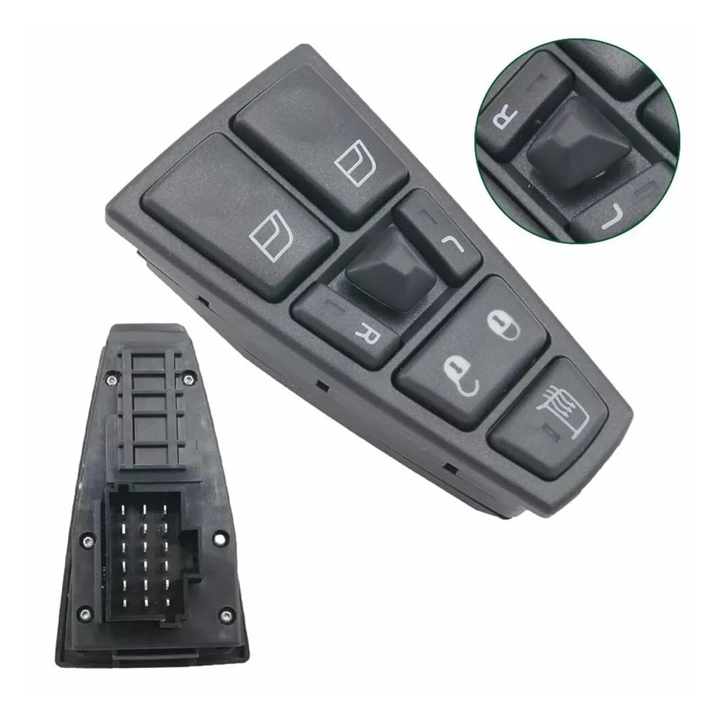 Electric Car Window Switch Control Compatible For Volvo FH12 FM12 FM9 FH FM VNL 2004-2017 20752918 21543897