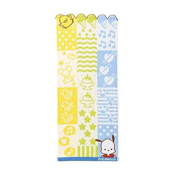 Marushin Face Towel Sanrio Pochacco 34 x 80cm Chambre Pochacco 100% Cotton 3005050200