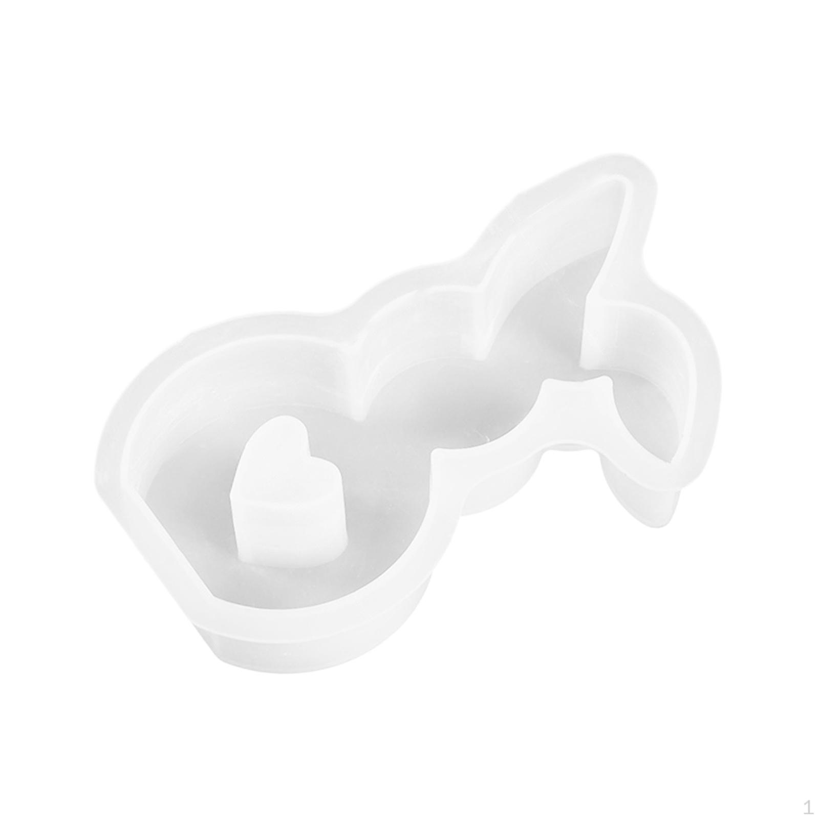 

Candle Silicone Model DIY Easter Bunny Multifunctional Clay Crafts Decoration Style C