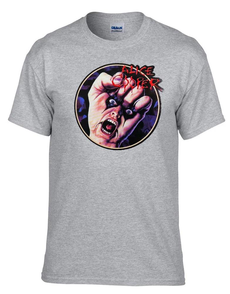 Alice Cooper Rock Band Rock Music Legends Grey Kids TShirt 515szKids S
