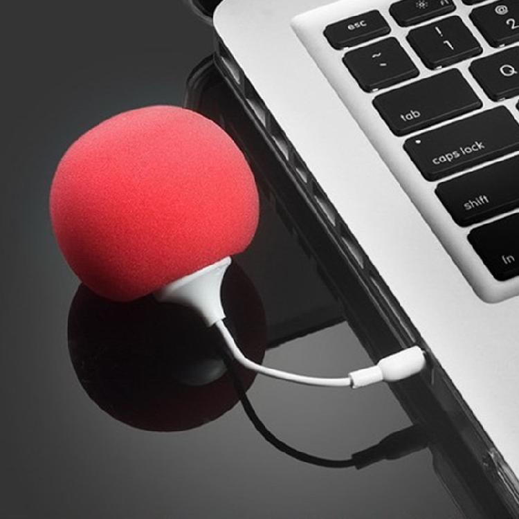 Upgraded Mini Speaker Portable Audio Speaker Sponge Ball Speaker for Besties