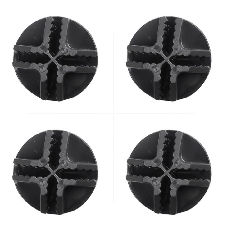 Набор из 4 практичных пластиковых соединителей для проволочных кубов, портативный, прочный, для создания индивидуальных модульных систем хранения и организации