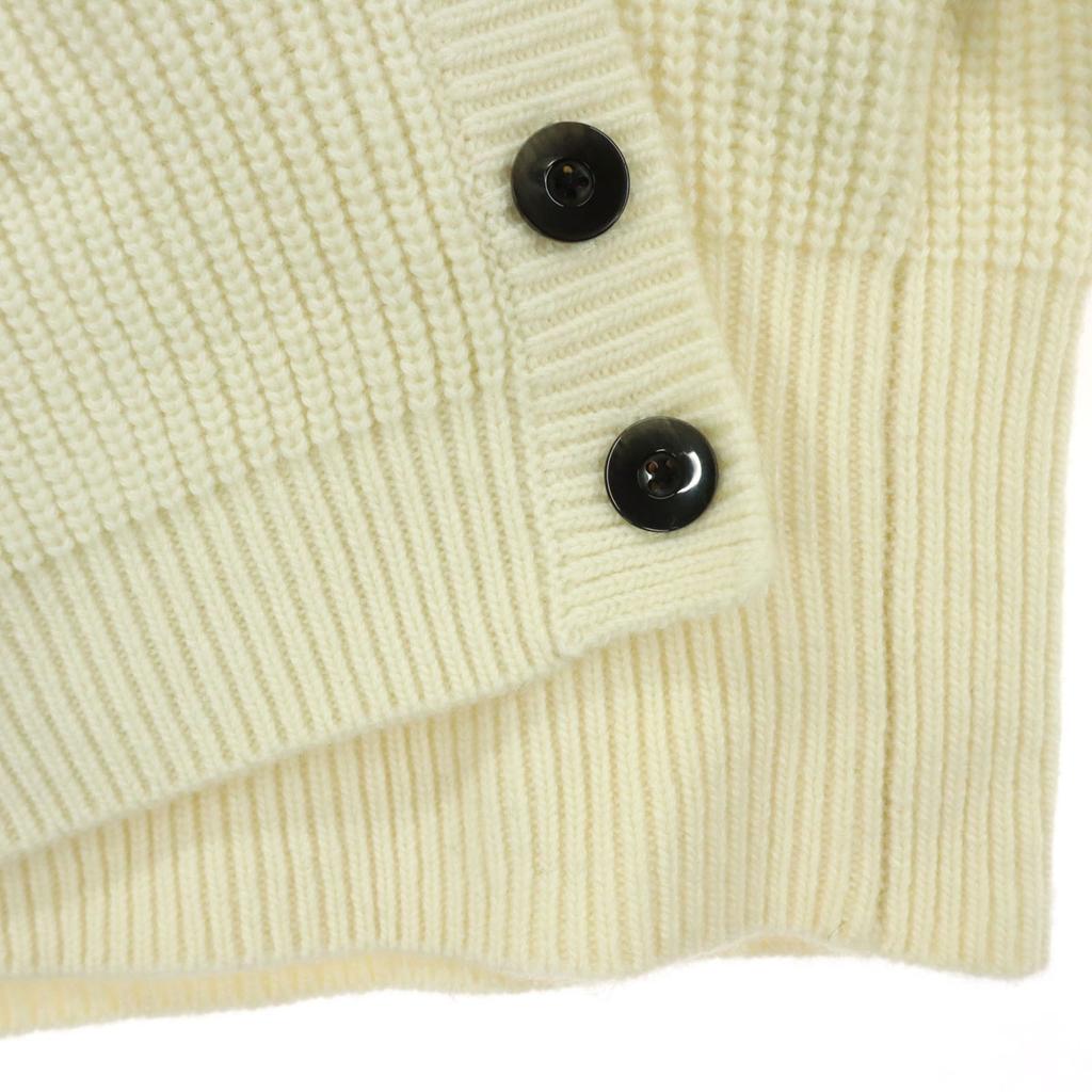 Beauty Products Sov. Long Sleeve Kashcourt Knit Cardigan 38 White Women Used