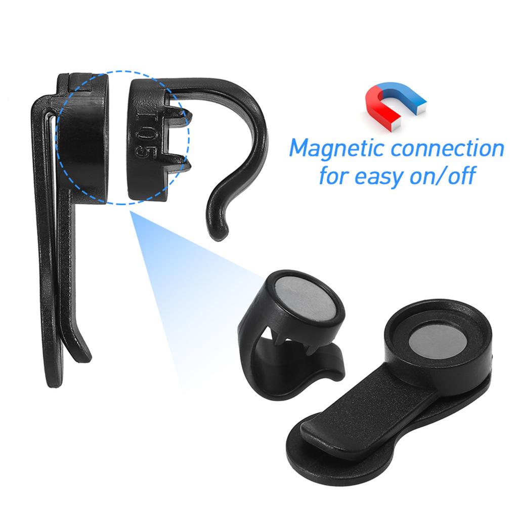 Magnetic Tube Clamp Water Bag Hose Clamp Removable Water Bag Pack Retainer Magnetic Hose Holder Water Bag Hose Fixing Device