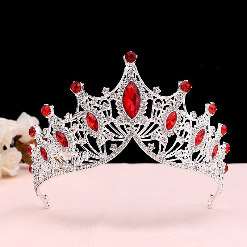 Children's Rhinestone Princess Crown Hairband - Bridal Headpiece & Korean-Style Headwear for Girls