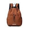 Schoolbag Outdoor Sports Backpack Men's and Women's Lightweight Waterproof Drawstring Mountaineering Travel College Students Class School Bag Computer