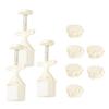 Flower Pattern Moon Cake Maker Mold MidAutumn Pastries Tool Cookie Dessert Cutter Hand Pressure Moon Cake Mold Easy Clean