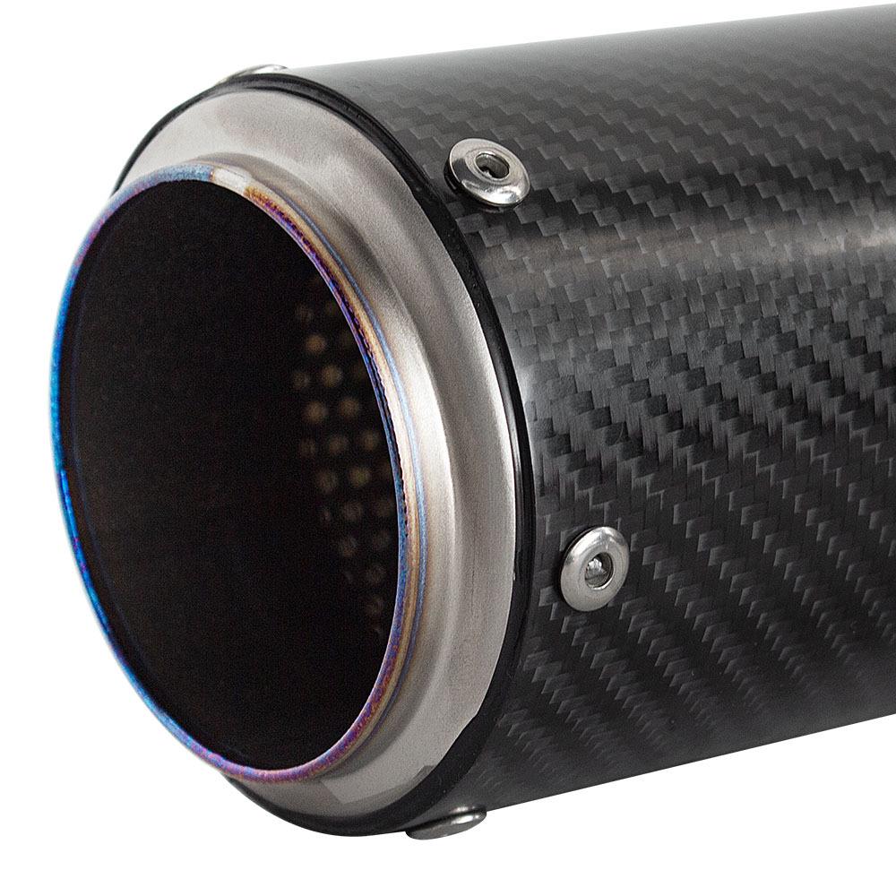 RSV4 Titanium Alloy Exhaust Front for Motorcycle (2009-2014) with SC Akrapovič Carbon Fiber Rear Canister