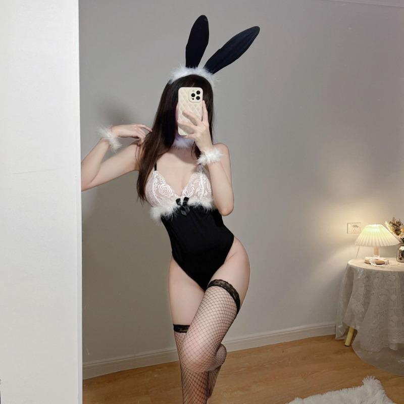 Sex lingerie cos passion seduction bunny onesie sm uniform cosplay suit combination