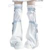 New Design Harajuku Leg Warmer Adjustable Leather Buckle Punk Buckled Strap Leg Cover Y2k Gothic Leg Garters