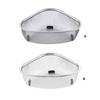 Stainless Steel Kitchen Drain Basket for Vegetables and Residues Space Saving Triangular Strainer Food Waste Filter