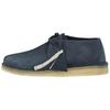Round Toe Lace-Up Comfortable Versatile Casual Shoes Men Sneaker Blue 26170134