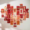 2026 Spring Festival New Year Decoration: 30-Piece Festive Photo Background & Wall Sticker Set