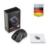 Perixx Wireless Ergonomic Iron Black PERIMICE-821IB Mouse, Bluetooth, Design,