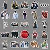 50 Longshot Korean Star Boy Group Waterproof DIY Stickers for Guitar & Notebook