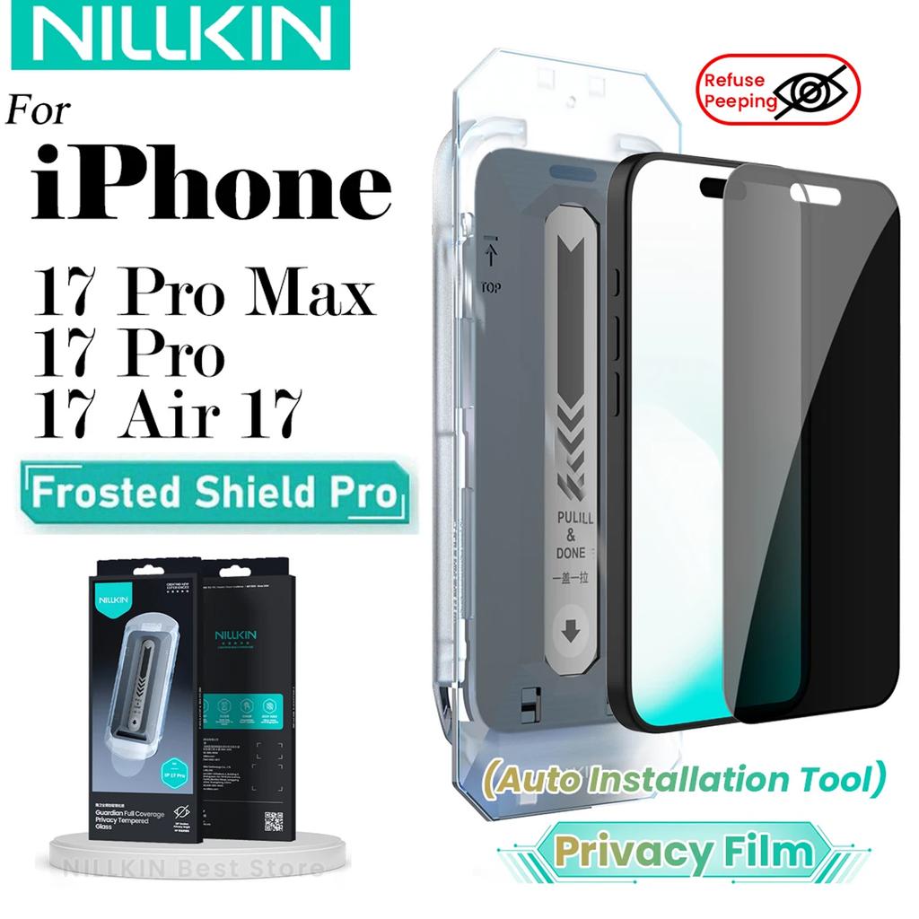 NILLKIN For IPhone 17 Pro Max Plus HD Screen Protector Tempered Glass Anti Reflective Four-Layer Glass Film ( Dust-free Chamber )