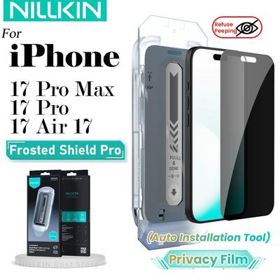 NILLKIN Per IPhone 17 Pro Max Plus Proteggi Schermo HD Vetro Temperato Antiriflesso Pellicola in Vetro a Quattro Strati ( Camera priva di polvere )