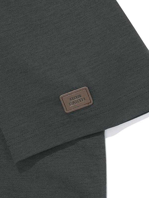 BBC EARTH Dolphin Short Sleeve Round_Charcoal