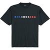 Balenciaga T Shirt Regular Fit Men's Black 764235TSVL91083