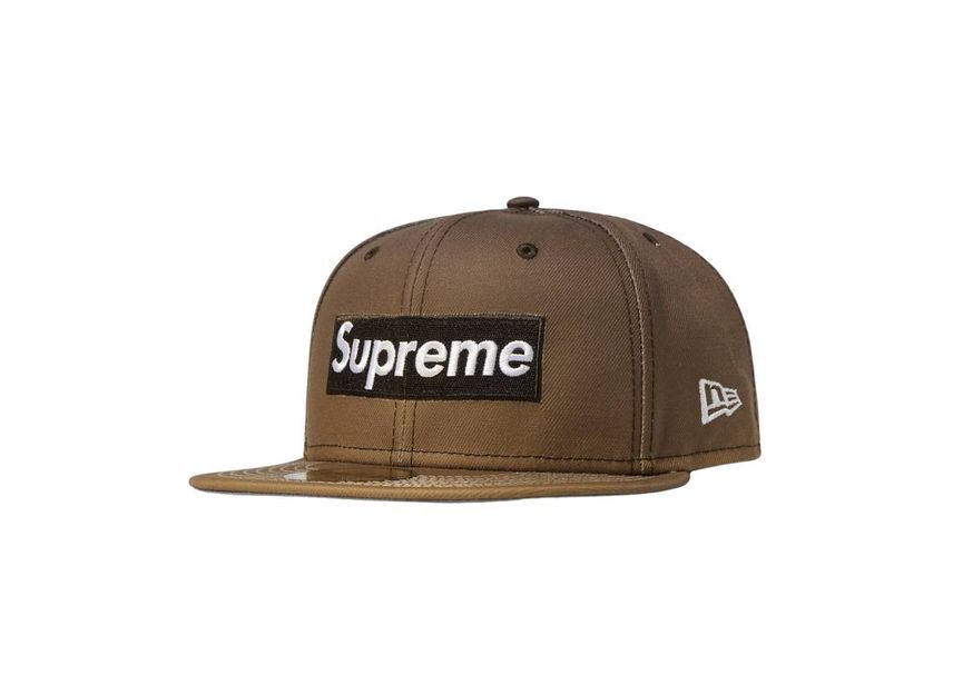 Supreme Gradient Box Logo New Era Brown 7 5/8