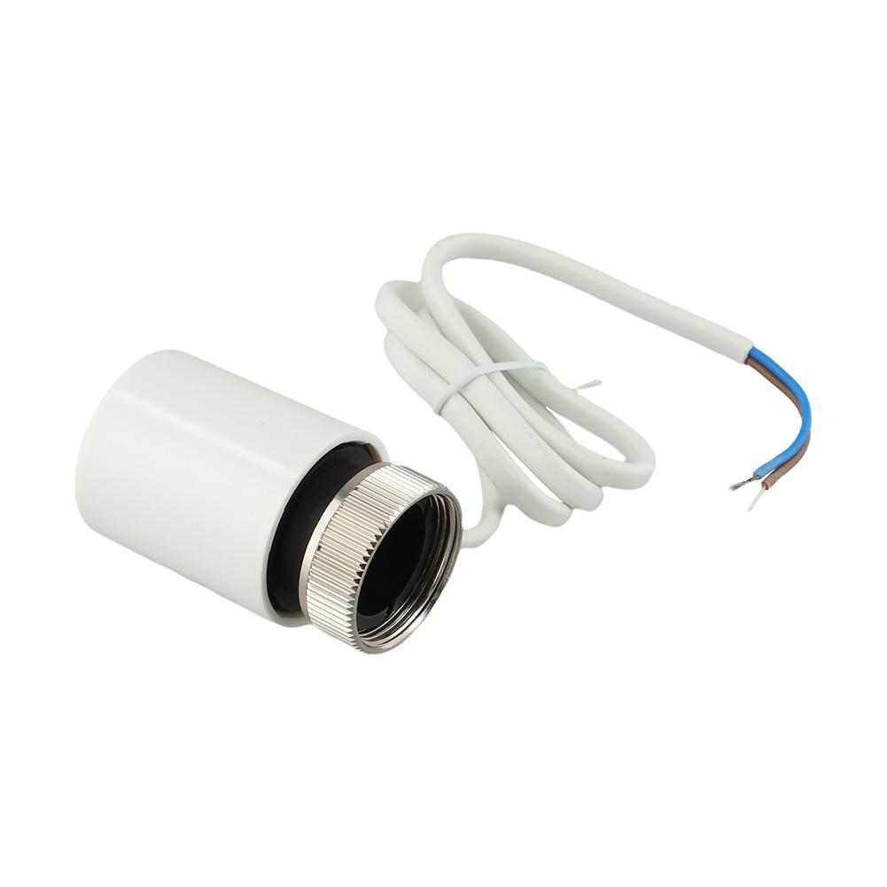2pcs AC230V M30*1 5mm Electric Thermal Actuator for Floor Heating Radiator Valve with Energy Saving Temperature Control