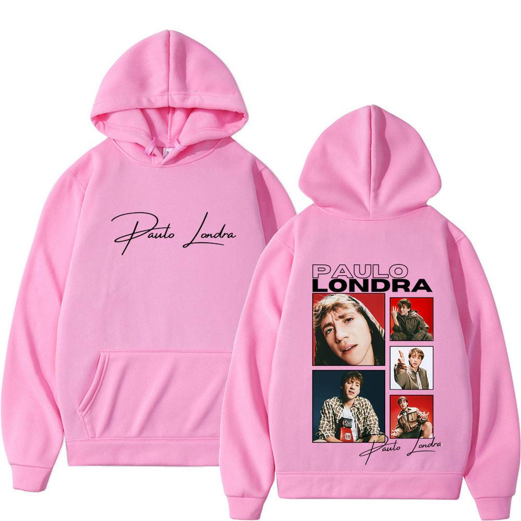 Singer Paulo Londra Album Tour Hoodie Men Women Fashion Sweatshirts Autumn Winter Oversized Casual Loose Pullover