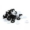 200PCS Women Girls Colorful Nylon Elastic Hair Bands Ponytail Hold Small Hair Tie Rubber Bands Scrunchie Hair Accessories