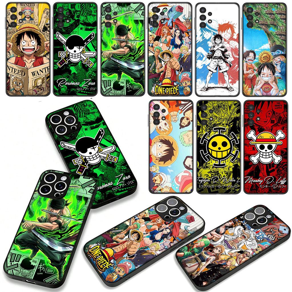 Roronoa Zoro One Pieces Luffy Phone Cover for Apple iPhone 17 16 11 Pro XS Max XR 6 7 8 Plus 16E SE 2020 Air 5 SE2 Case