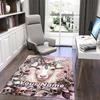 1PC Custom Name "Magickal Goat's Crown" Theme Floor Mat Ideal for Living Room, Game Rooms, Office, Bedroom,Floor Mat Playful Design
