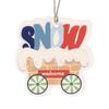 Window Decorations Holiday Gifts Health And Environmental Protection Household Products Christmas Ornaments Vivid Small Train