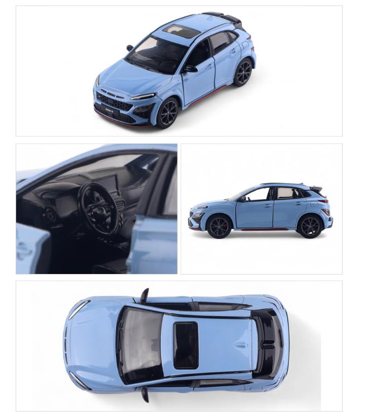 HYUNDAI COLLECTION Genuine KONA N 1:38 Diecast Car
