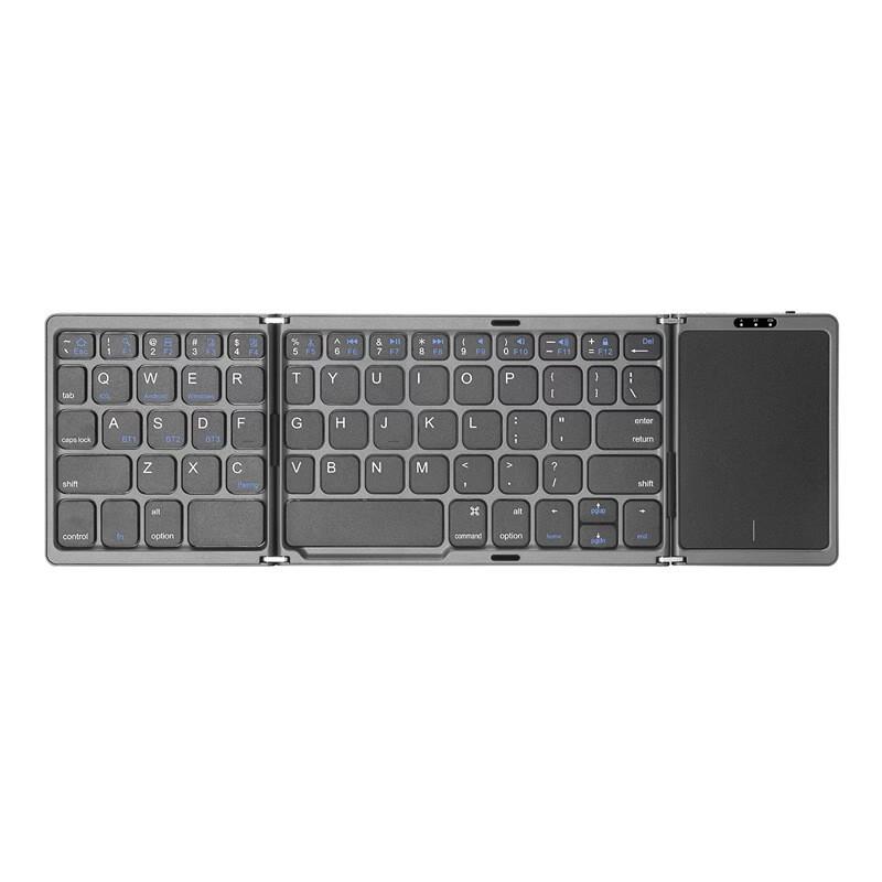 OLOEY Portable Foldable Bluetooth Keyboard with Touchpad