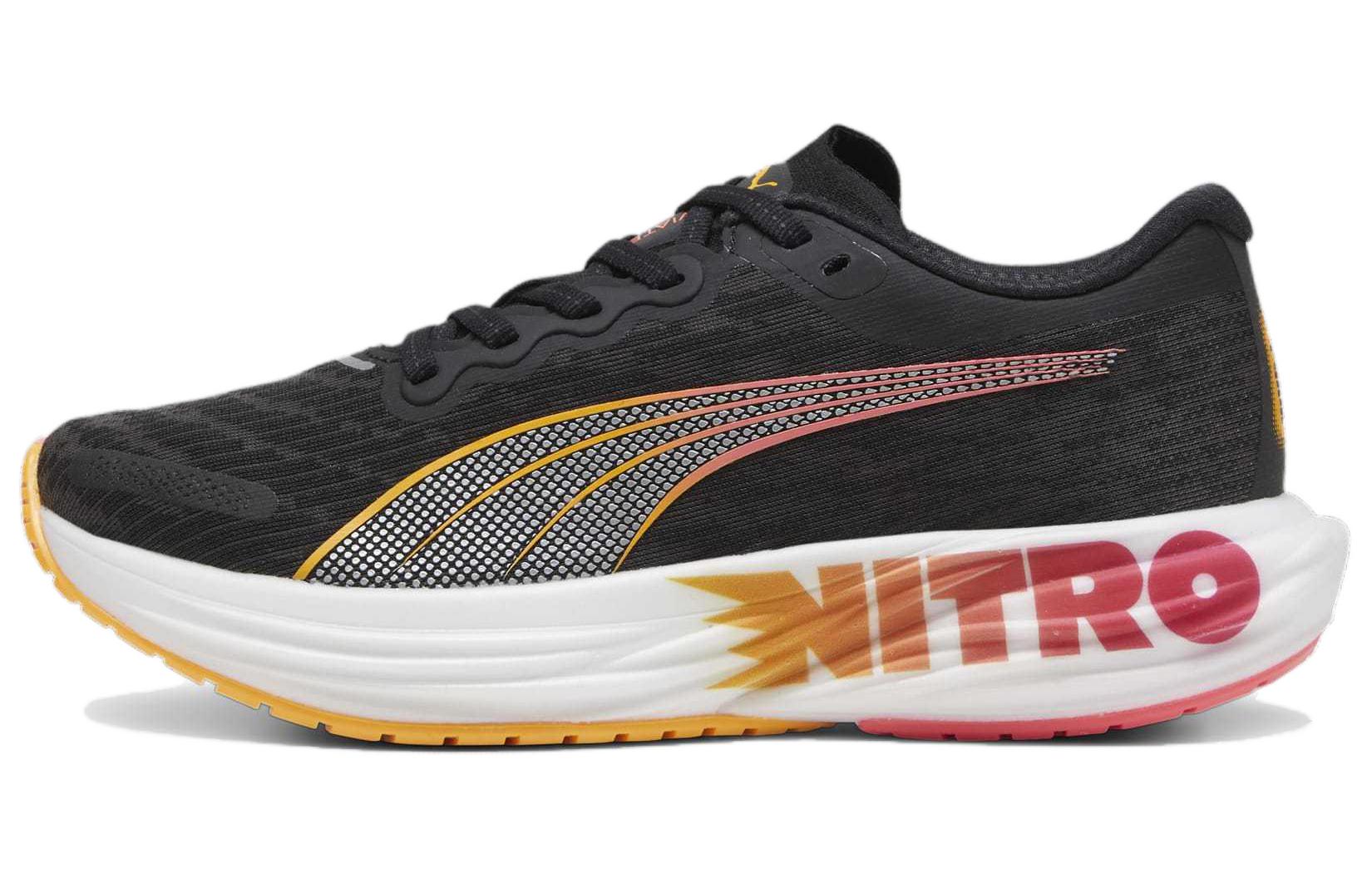 Puma Wmns Deviate Nitro 2  Black Sun Stream  35.5