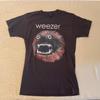 Weezer(tour 2014) Brown Unisex Men Women T shirt classic style NH16594
