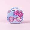 Portable Cartoon Cat Piggy Bank Cute With Lock Children Saving Box Cat Design Coin Deposit Box Collecting Box
