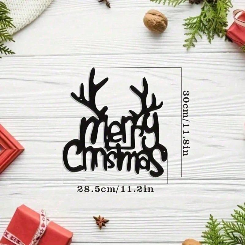 Нержавеющий Декоративный Оленьи Рога на Стену Винтажный Фермерский Дом Праздничный Подарок Уютный Сельский Акцент для Дома