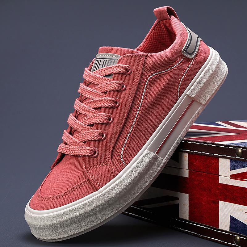 Men'S Shoes Fashion Student Casual Men'S Canvas Shoes Comfortable Breathable Board Shoes Men