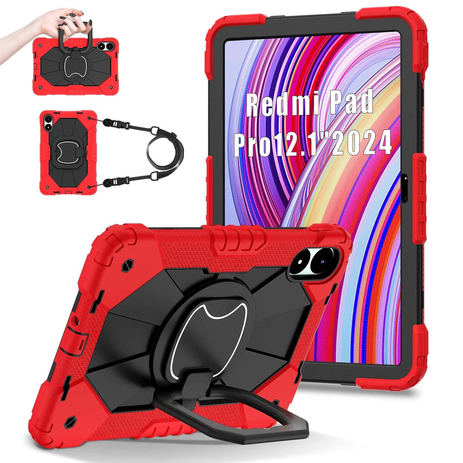 Tablethoes voor Redmi Pad 2 11 Pro 12,1 inch Tablets Hoesjes Beschermer Siliconen Hoes voor POCO Pad 12.1 Funda Redmi Pad SE 4G 8.7