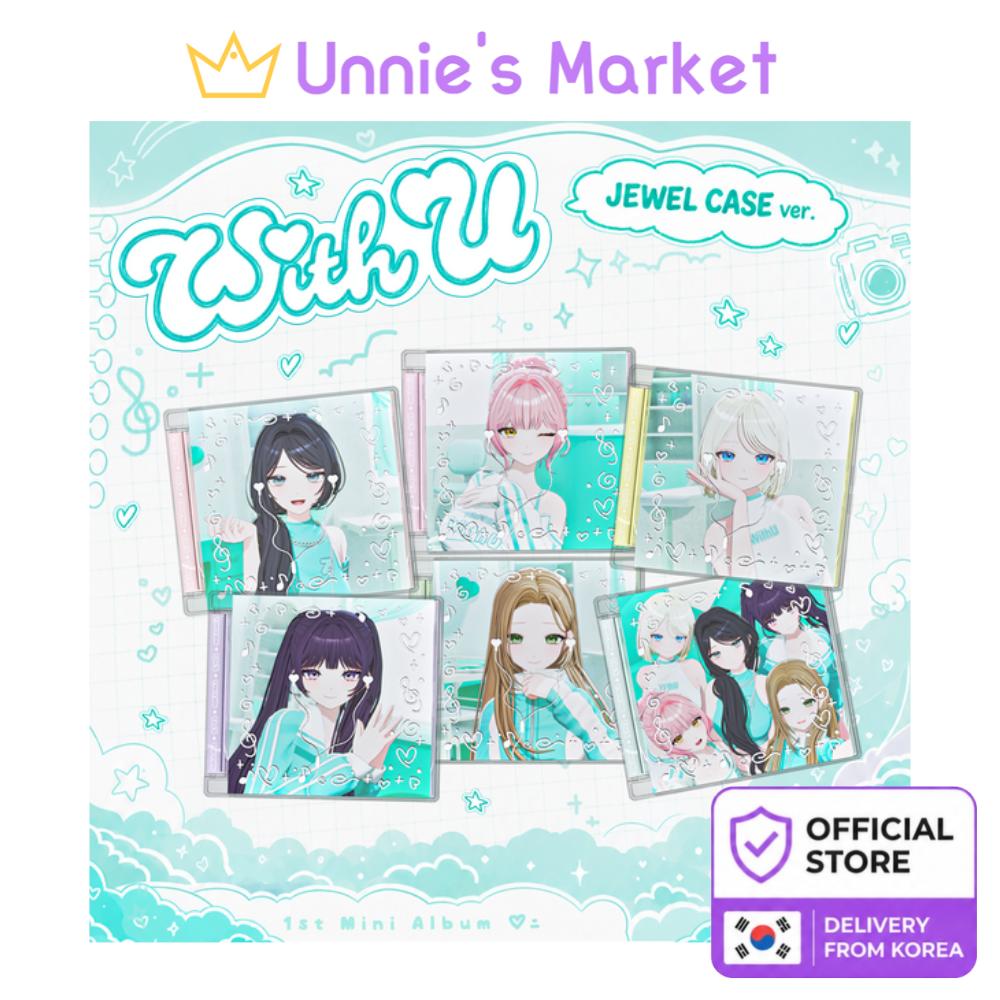 [Voorbestelling] MW:Mijn 1e Mini Album With U Jewel Case versie. KPOP Verzegeld + Gratis Cadeau Random ver. 1EA