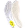 Wool Winter Insoles: Thick, Sweat-Absorbent, Odor-Resistant, Fleece-Lined, Super Soft, Comfortable, Cold-Proof Insoles for Men and Women